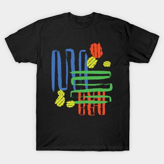 Abstraction Four T-Shirt by Imaginariux